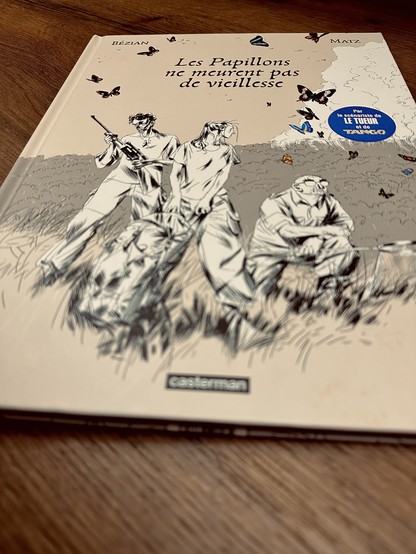 Les papillons ne meurent pas de vieillesse. Matz, Frédéric Bézian. Casterman. 24 €.