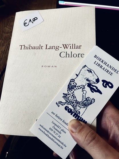Couverture de  Chlore - Thibault Lang-Willar.