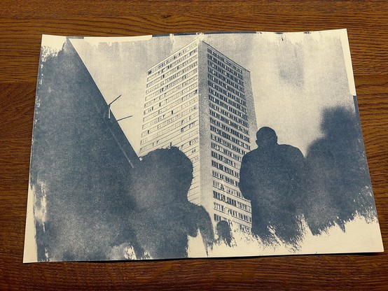 urban cyanotype