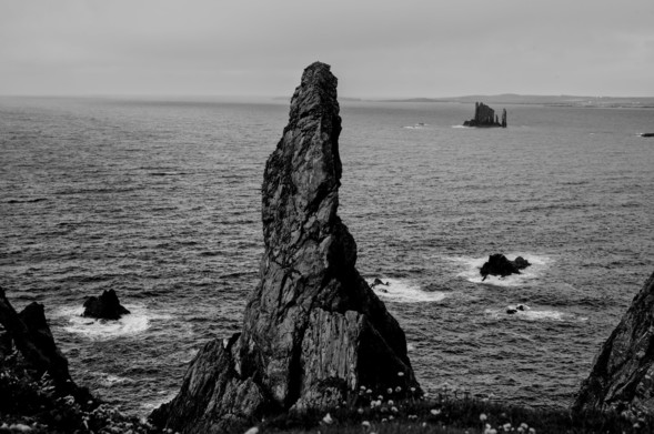 middle cliff, Shetland, 2026
